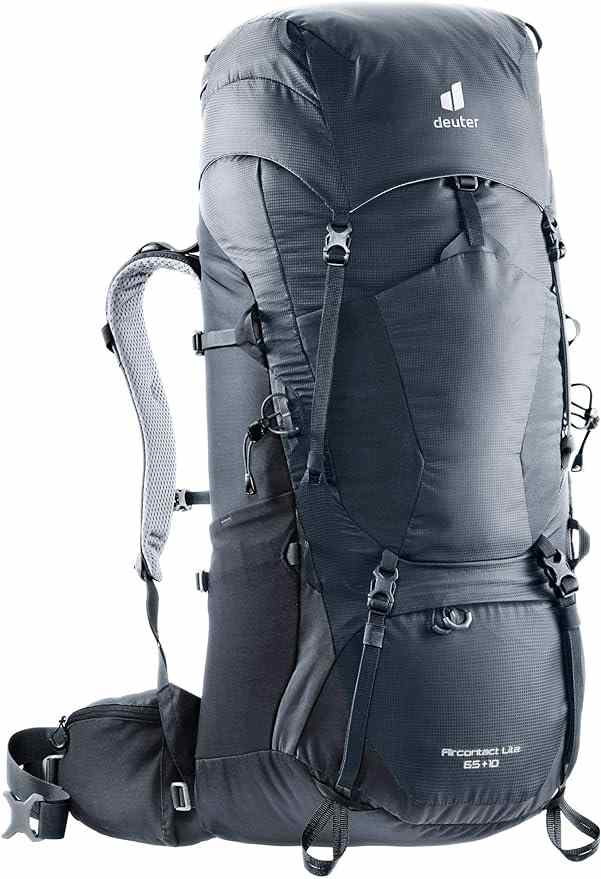 Deuter Aircontact Lite 65+10 _ Best hiking backpacks for tall guys