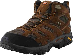 Merrell Moab 2 Mid Waterproof Hiking Boots _ best boots for flat feet